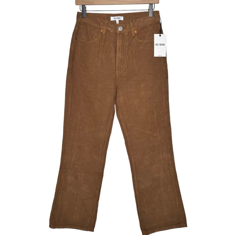 New Women’s RE/DONE 70’s Corduroy Loose Flares Size 26 - Picture 2 of 10